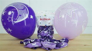 KBK Market Ay Yıldız Lateks Balon 10 Adet