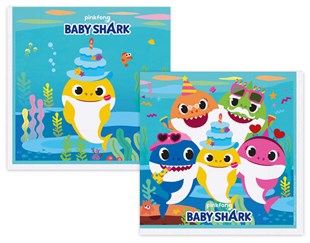 KBK Market Baby Shark Peçete 16 Adet