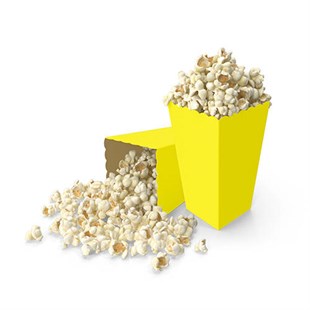 KBK Market Popcorn- Mısır Kutusu Sarı