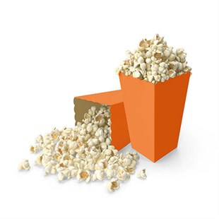 KBK Market Popcorn- Mısır Kutusu Turuncu